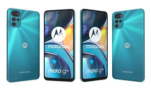 Motorola Moto G22 Blue 3D