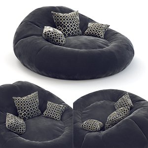 Foam Bean Bag Chair 3 color