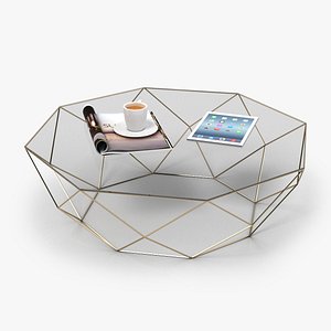 3D octagon coffee table
