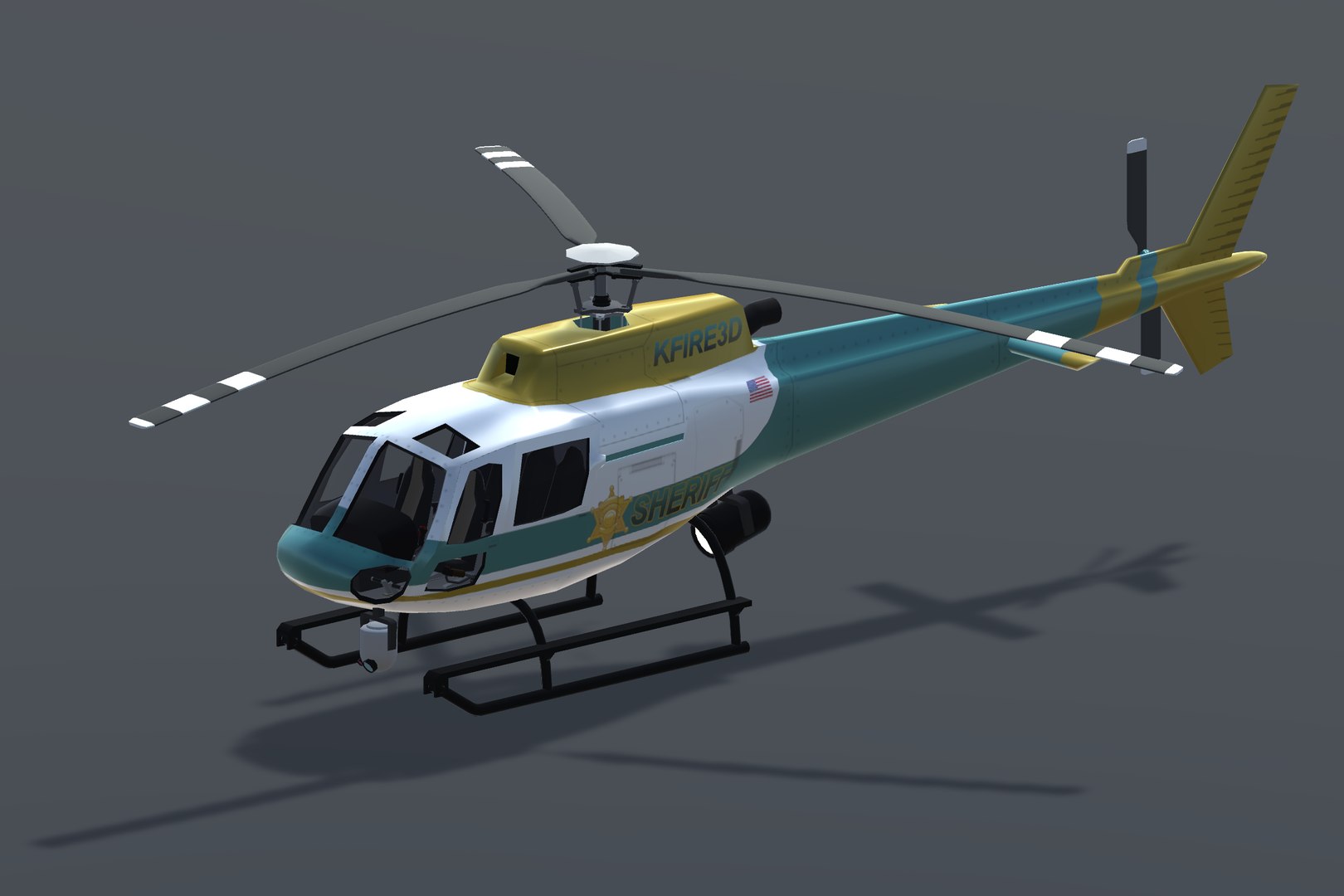 Ultimate Low Poly Helicopter Pack 3D model https://p.turbosquid.com/ts-thumb/Yt/PozvqM/XF/sheriff/png/1628637037/1920x1080/fit_q87/b0bffea96ea5f808e8d3d23846af119bc01ca99e/sheriff.jpg
