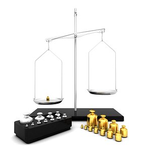 Laboratory Scale and Calibration Weight Set