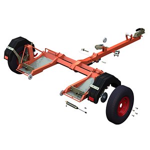 rac vehicle recovery trailer obj