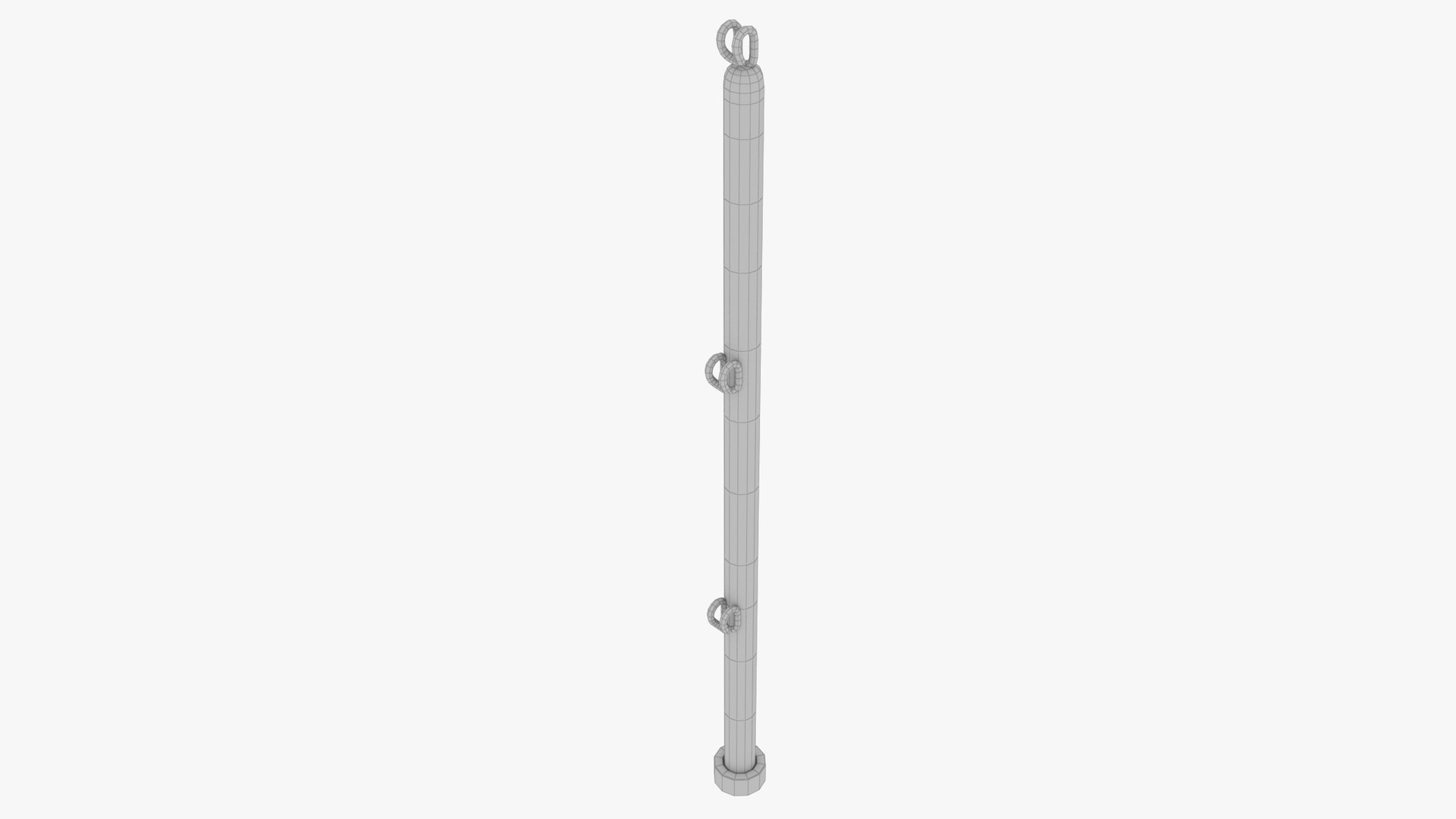 Ship Handrails Post V3 3D Model - TurboSquid 2106410