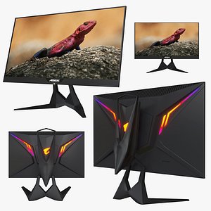 3D model Gigabyte Aorus Gaming Monitor 24