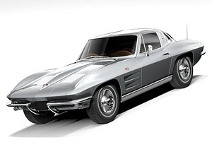 Chevrolet Corvette C2 coupe 1963 model
