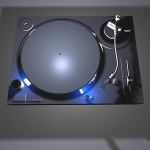 turntable turn table 3d model