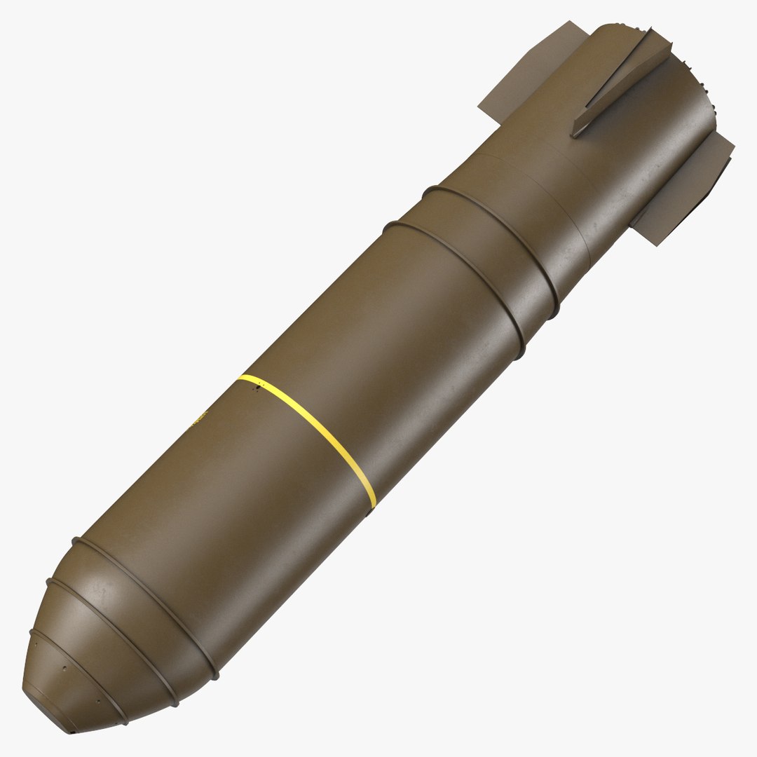 MK-17 Thermonuclear Bomb 3D model preview