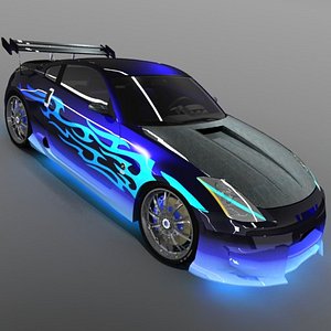 nissan 350z 3d max