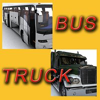 FREIGHTLINER CORONADO and BUS