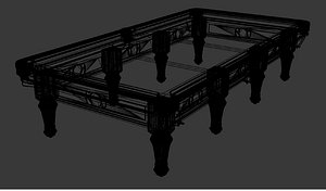 Realistic Billiard Tables Pack 8 Models  PBR  Game Ready High Detail