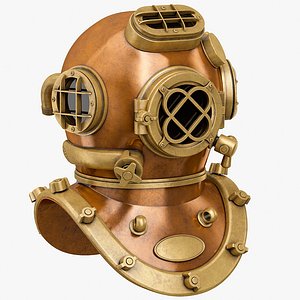 diving helmet v 3D