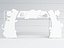 L'incontro sportivo scolastico mette in mostra l'ingresso dell'incontro sportivo universitario e l'arco della scuola