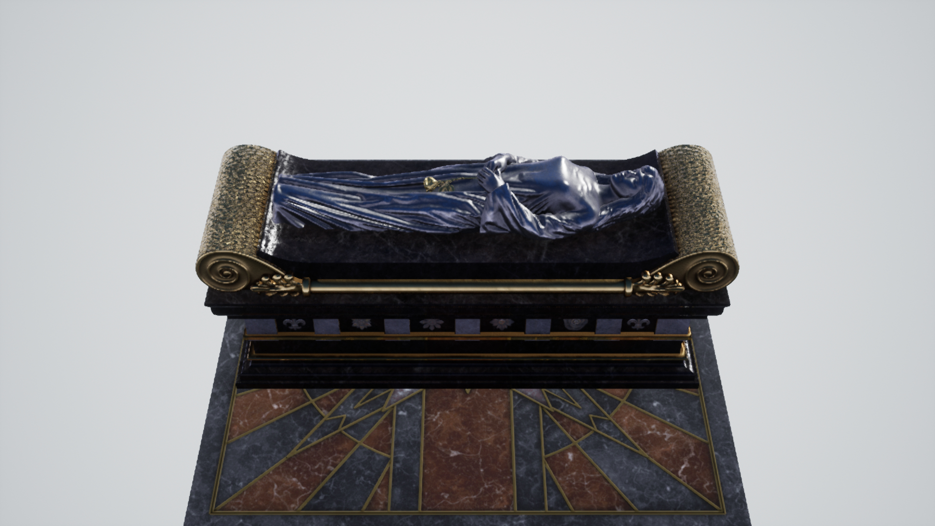 3D Queen Tomb with silver statue https://p.turbosquid.com/ts-thumb/Yt/s3K4h0/Zx/turnable/png/1630104624/1920x1080/turn_fit_q99/90c9c59e830640e5e04167ffcd38f2563ba85df8/turnable-1.jpg