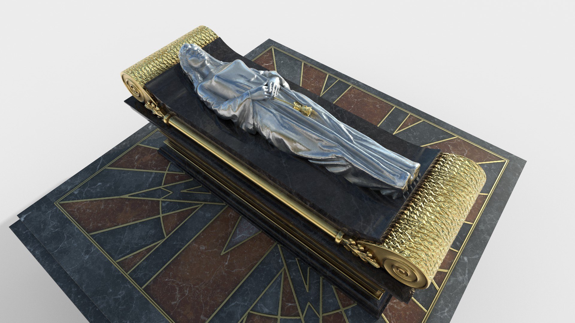 3D Queen Tomb with silver statue https://p.turbosquid.com/ts-thumb/Yt/s3K4h0/gZ/preview1/jpg/1630104524/1920x1080/fit_q87/afd42a12de86ae76fa220b3592674b1ce7a5a873/preview1.jpg