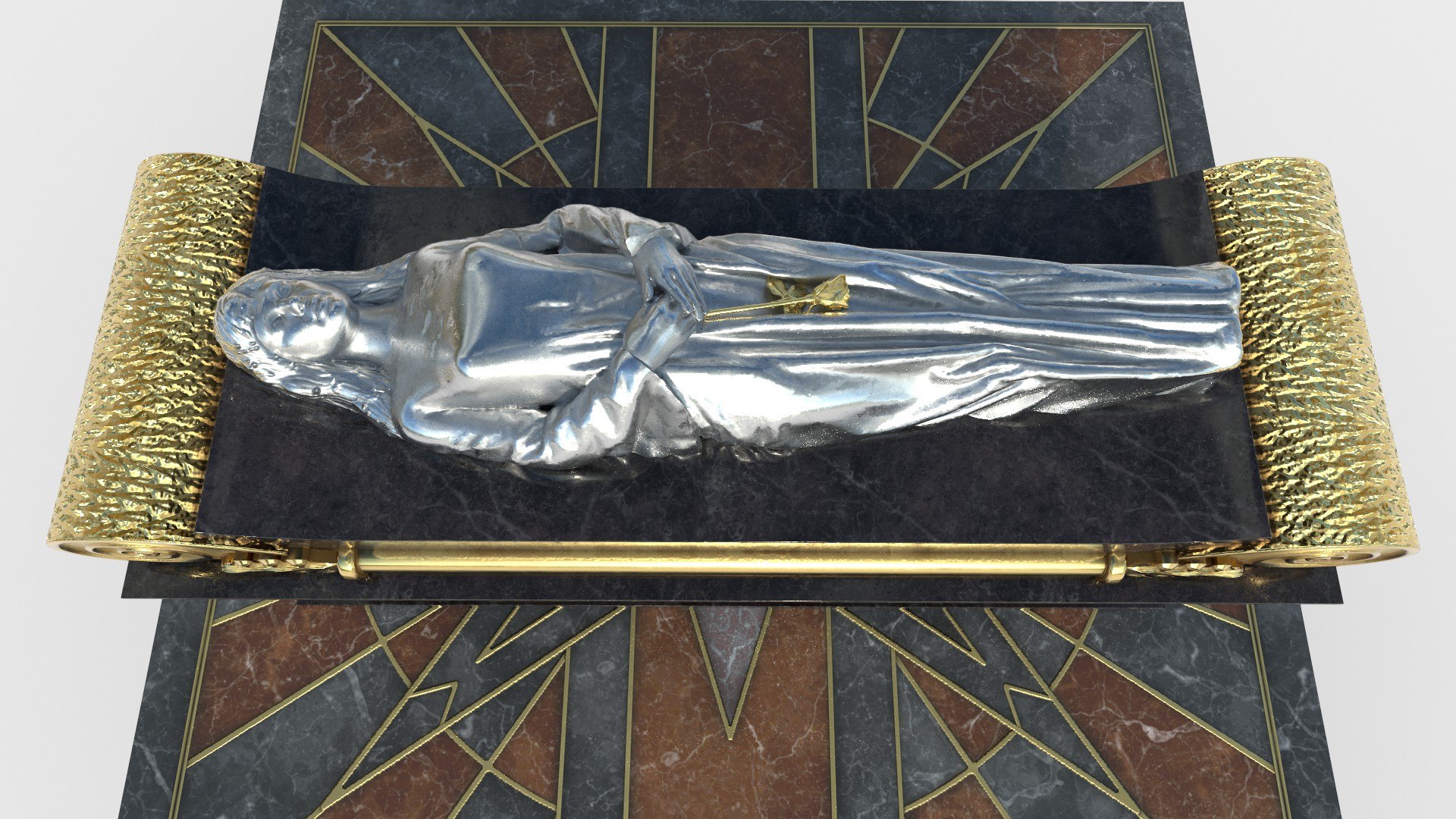 3D Queen Tomb with silver statue https://p.turbosquid.com/ts-thumb/Yt/s3K4h0/xm/preview10/jpg/1630104535/1920x1080/fit_q87/dea4e798b43665afe32bb0e716d5474f6c1814c4/preview10.jpg