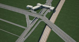 Highway Road Junction 9