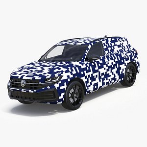 Volkswagen Touareg 2024 Blue and White