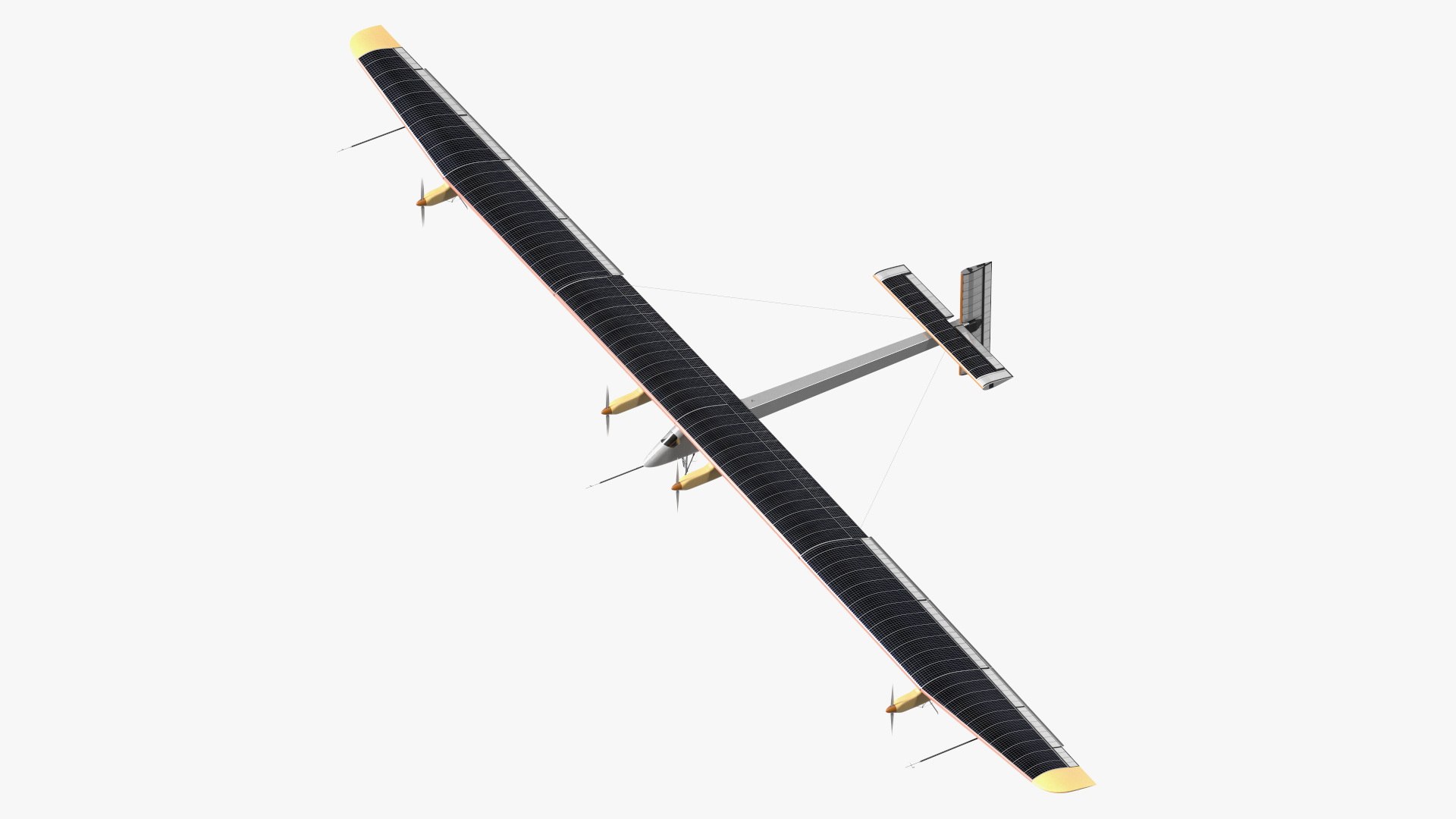 Prototype Of Solar Plane Rigged Model - TurboSquid 2030667