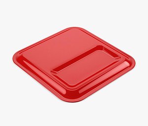 cash plate 3d model