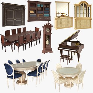 Large Classic Wooden Furniture