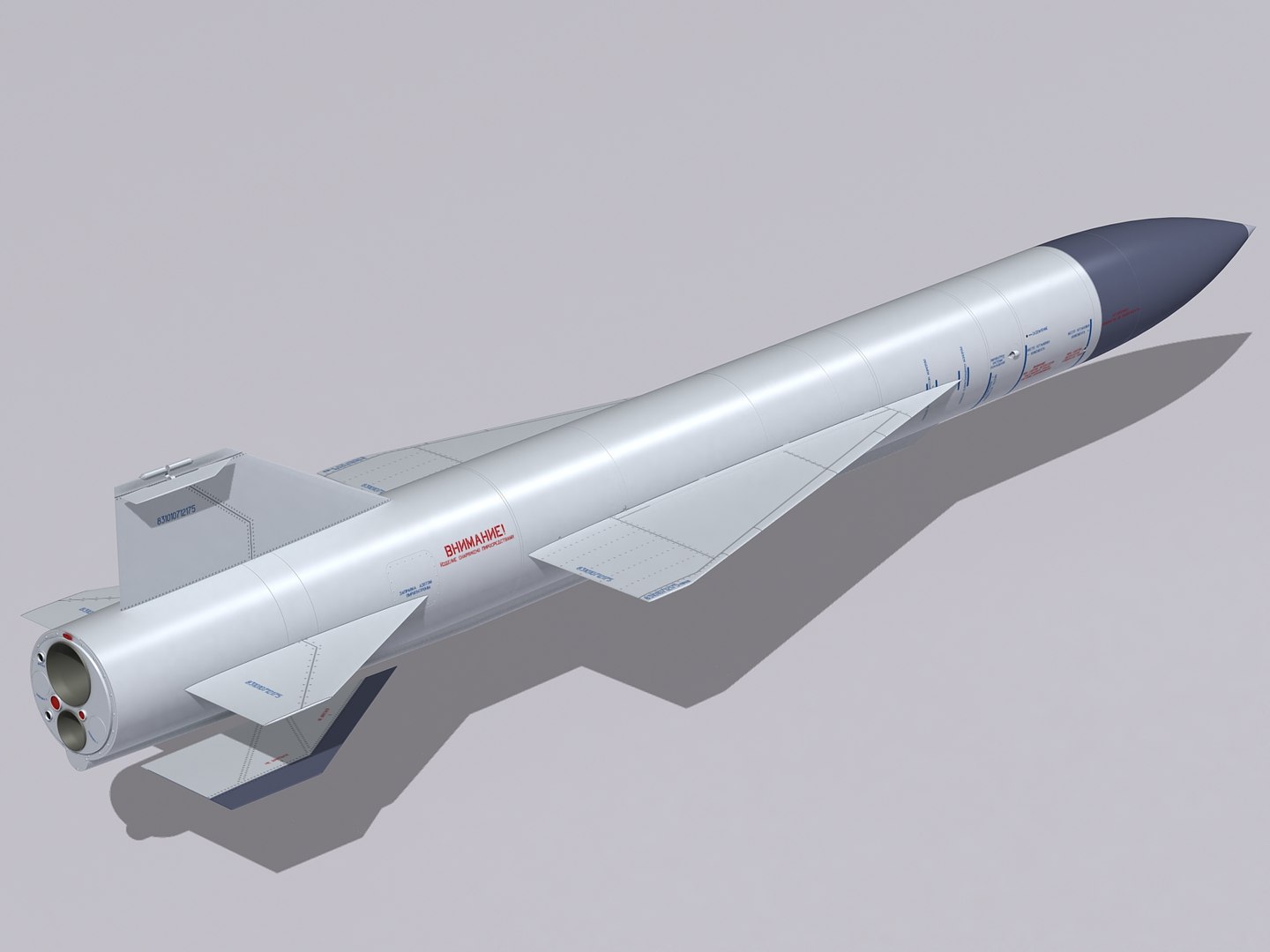 Kh-22 Missile 3ds