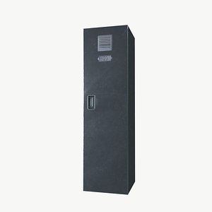 3D Locker Cabinet model
