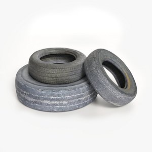 Old Tire set model