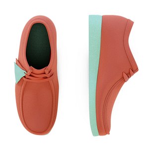 Clarks Originals Wallabee Coral Combination