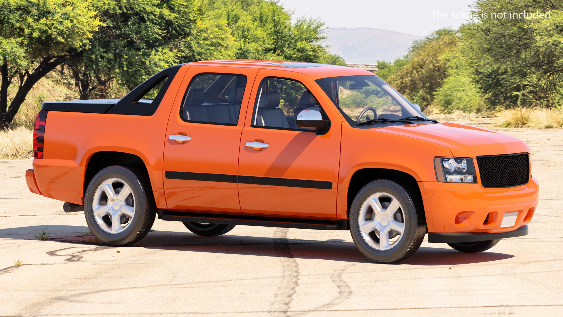 SUV Pickup Generic 3D model preview
