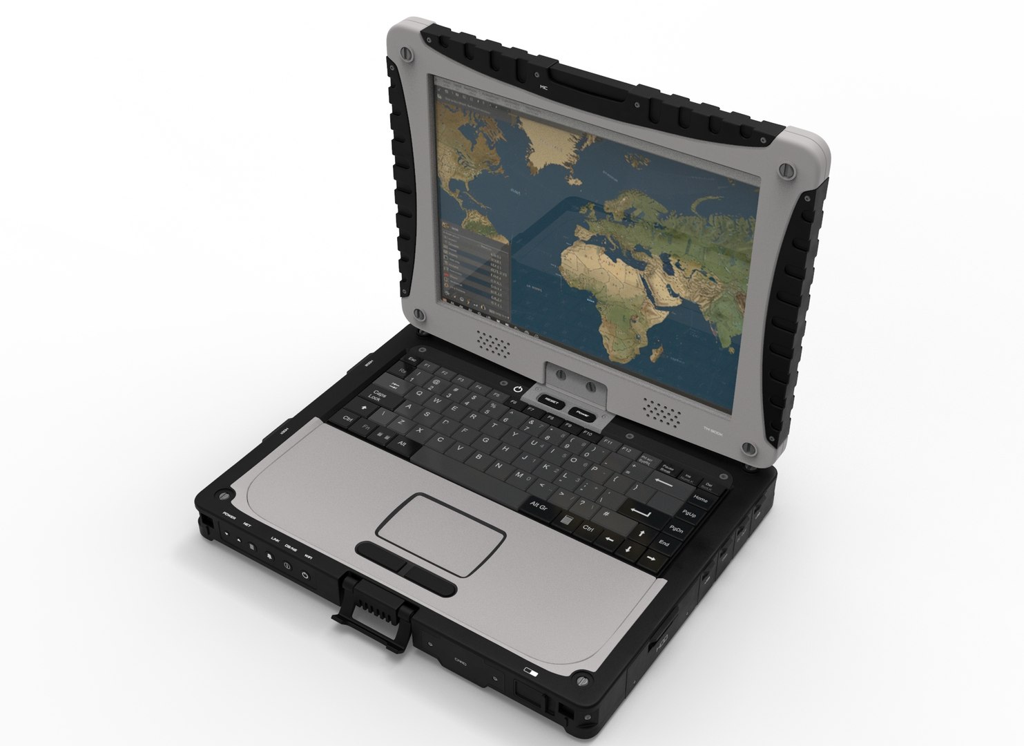 Military Rugged Notebook 3D Model - TurboSquid 2422209
