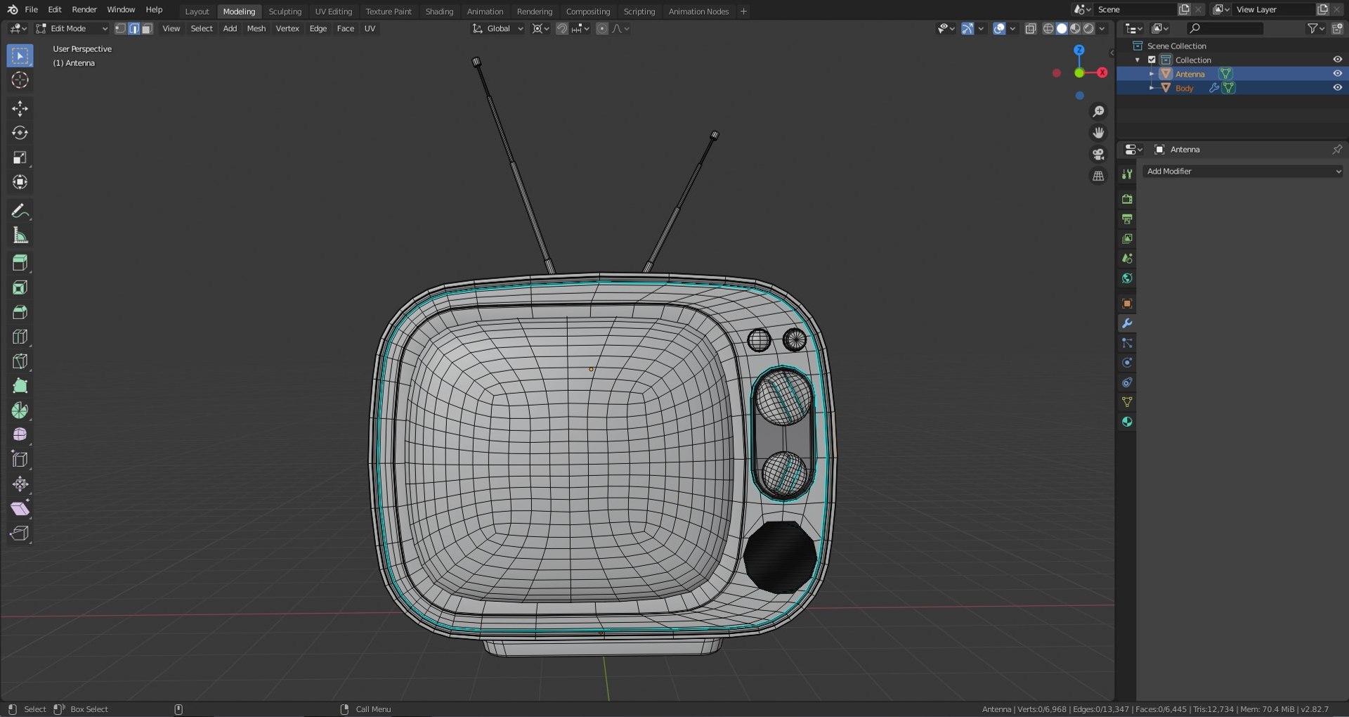 Retro Tv Receiver Television 3D Model - TurboSquid 1540954