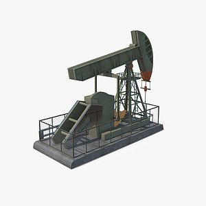 Oil Pumpjack 3D model