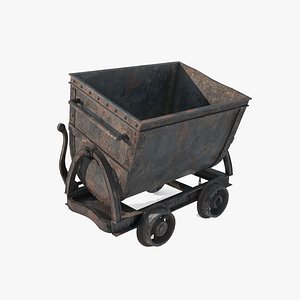 3D Mine transport vehicle model
