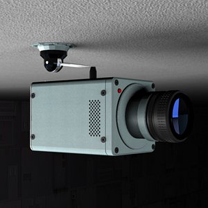 digital camera 3d model