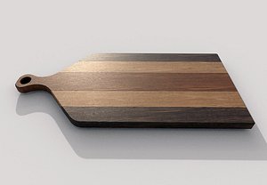 3D Cutting Board model