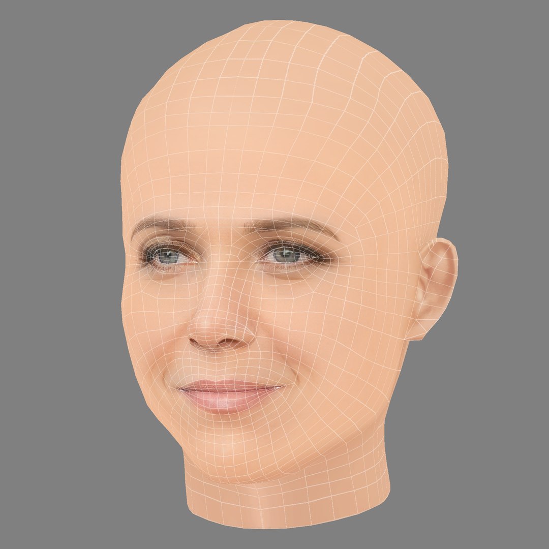 Kristen Wiig Head - No Hair - Low poly head for game 3D model https://p.turbosquid.com/ts-thumb/Yu/DP6LMy/7D/09/png/1763447490/1920x1080/fit_q87/1b5766dafa6836d7f3f89a5c052a00d8664dd7e8/09.jpg