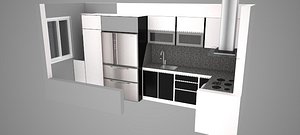 kitchen 3d model