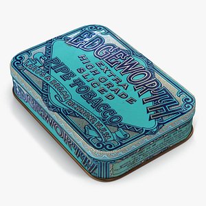3d vintage tobacco tin 2