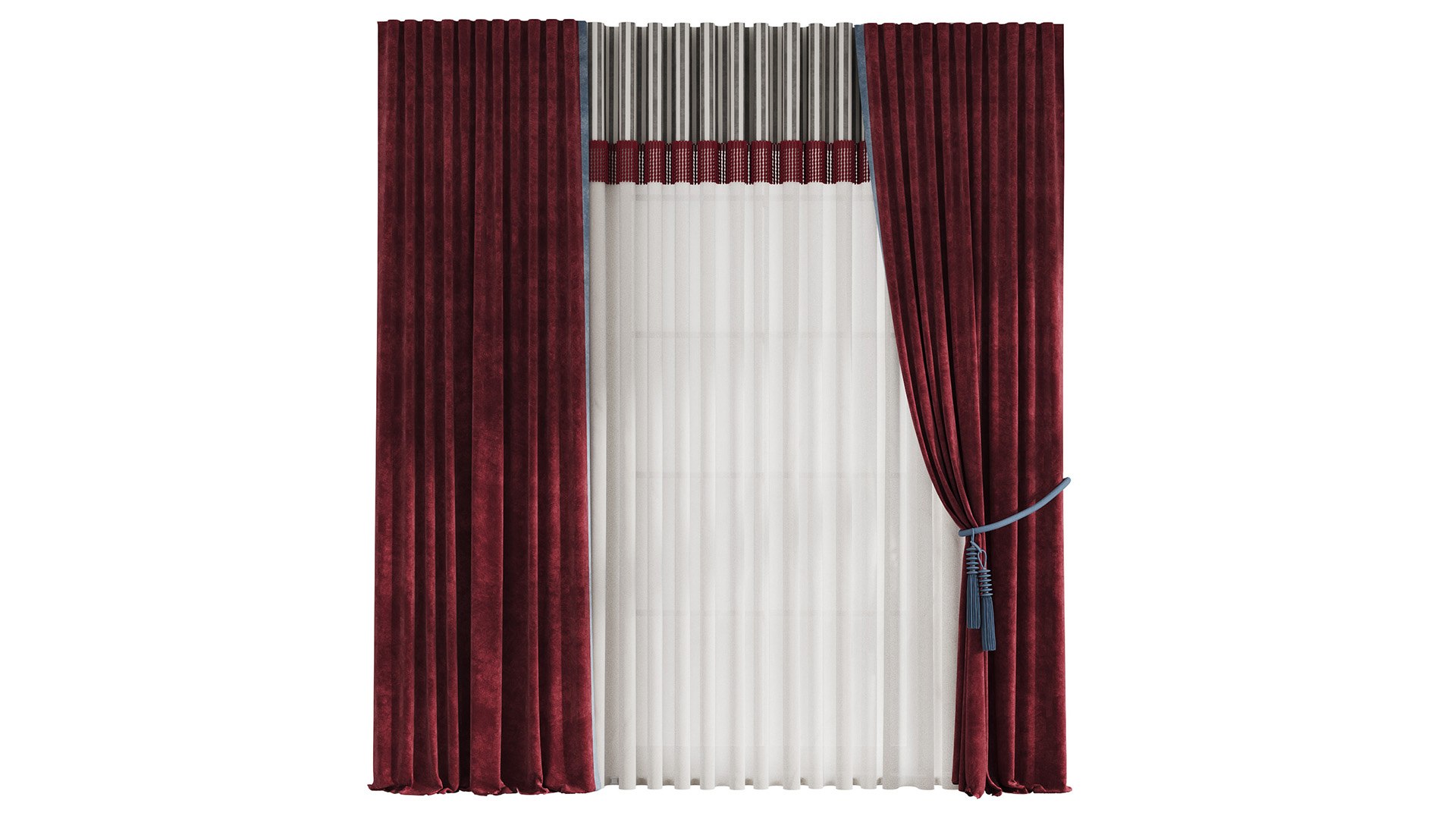 Eclectic Velvet Curtains with Decorative Tulle and Tassel 3D model https://p.turbosquid.com/ts-thumb/Yu/J8KVTW/js/hd_red1/jpg/1789497518/1920x1080/fit_q87/9c60b4e819805efe41282056e6e8a9cb71cf79e6/hd_red1.jpg