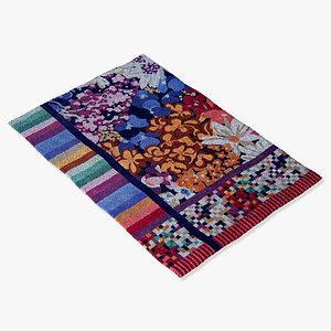 roche bobois rug patch 3d 3ds
