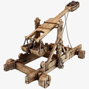 Medieval Catapult PBR