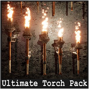 3D Ultimate Torches package  50 Variations