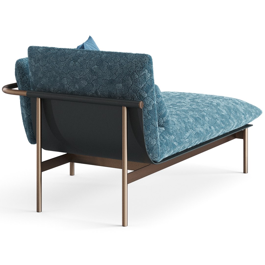 3D Model Fendi Casa Totu Chaise Longue - TurboSquid 2082479