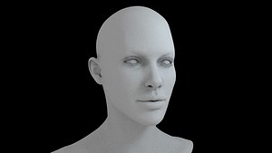Female realistic head