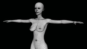 Woman High poly
