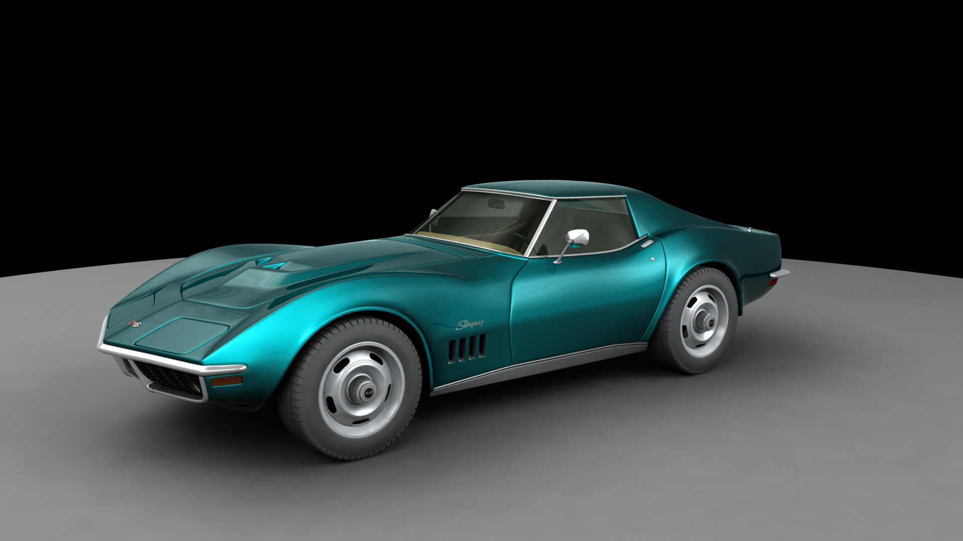 Chevrolet corvette 3D model - TurboSquid 1620116