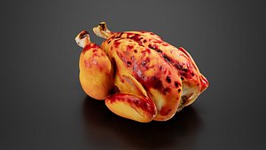 3D roasted turkey