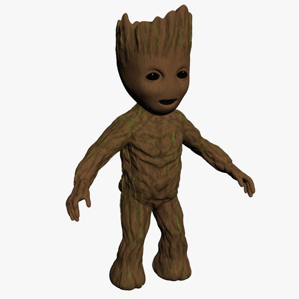 Baby Groot 3d printable Modelo 3D - TurboSquid 2020773