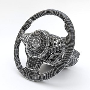 Steering Wheel 3D Model