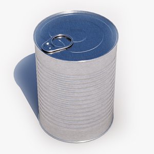 3D Can 01 model